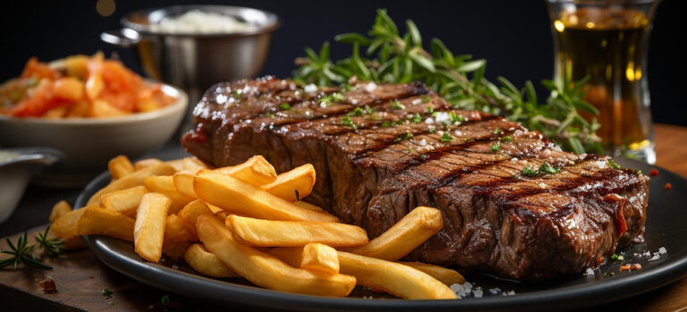 Rump Steak with Béarnaise Sauce and Chips – Bluff Meat Supply