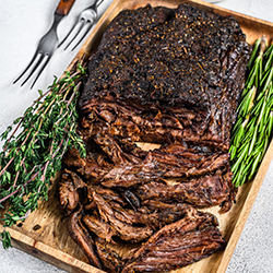 Beef brisket pot roast